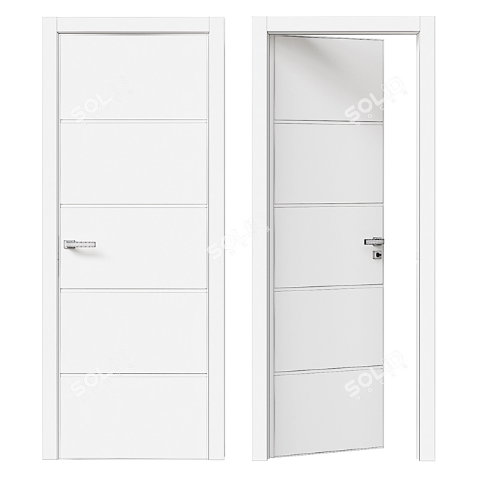 ProfilDoors SMK 107smk Internal Door 3D model image 2