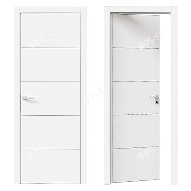 ProfilDoors SMK 110smk Internal Door 3D model image 2