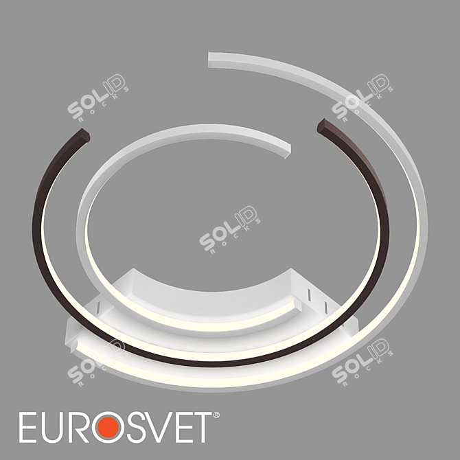 Eurosvet LED Ceiling Light 90248/3 3D model image 1
