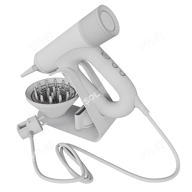 BORK D711 Hair Dryer Stand 3D model image 7