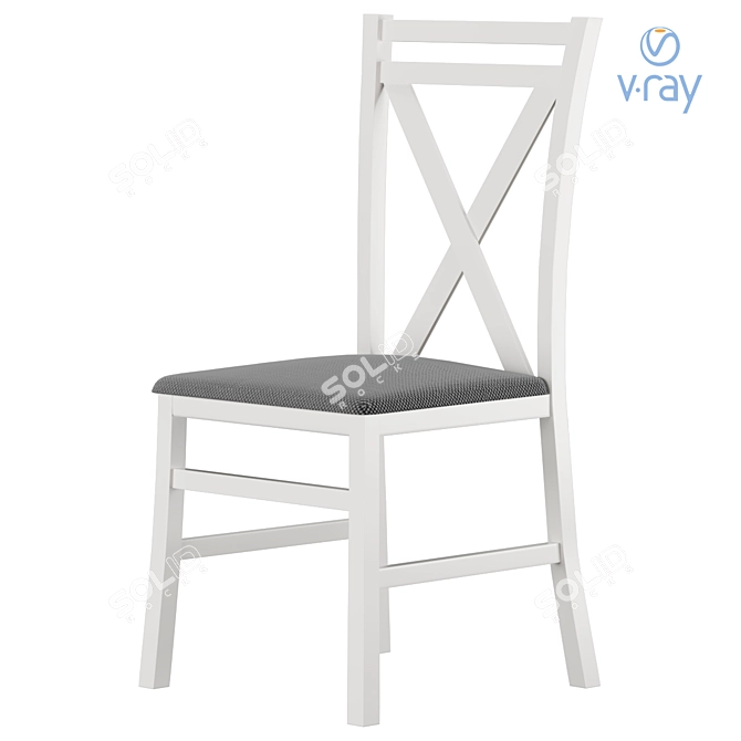 Halmar Kitchen Dining Chair 3D model image 1