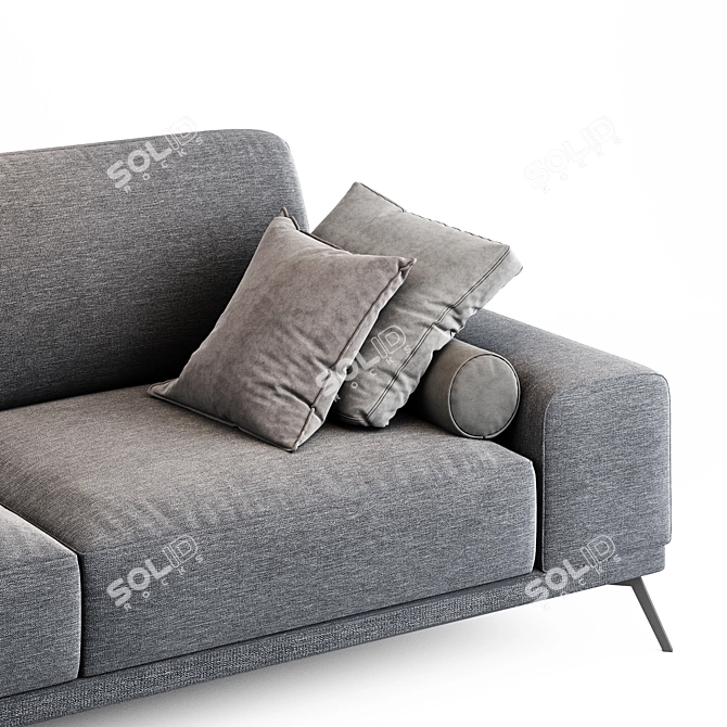 Modern Ron Sofa, 230x102x80 cm 3D model image 7