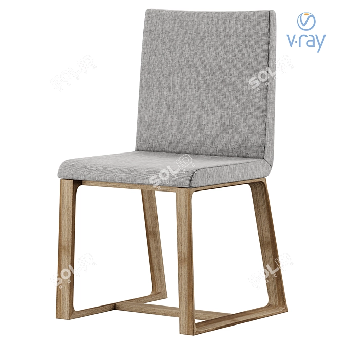 Halley Chair by Linfa Design 3D model image 1