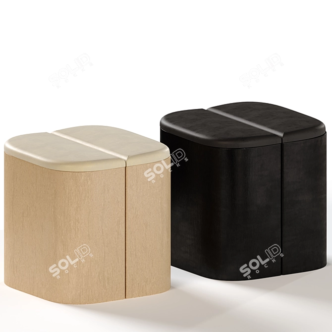  Modern Aire Stool Essence 3D model image 1