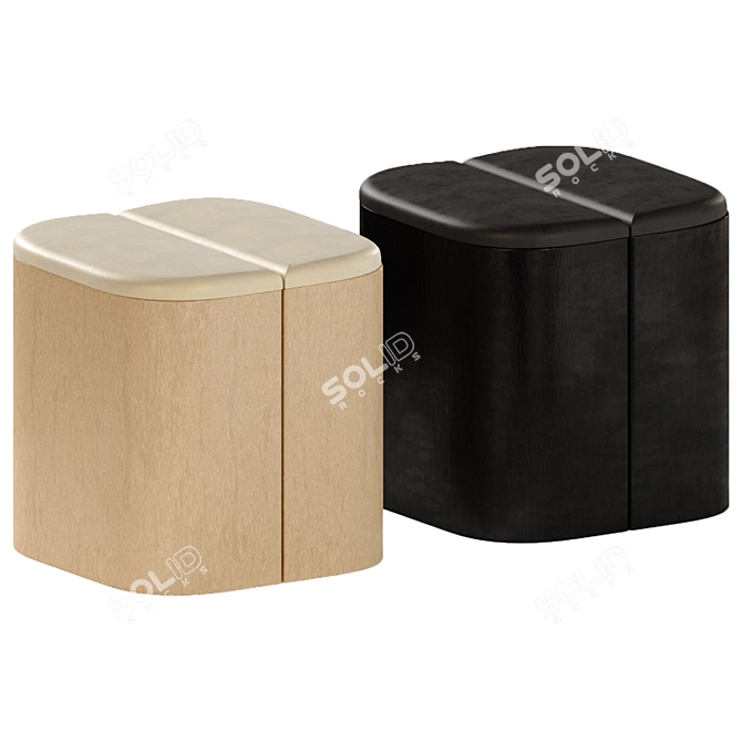  Modern Aire Stool Essence 3D model image 4