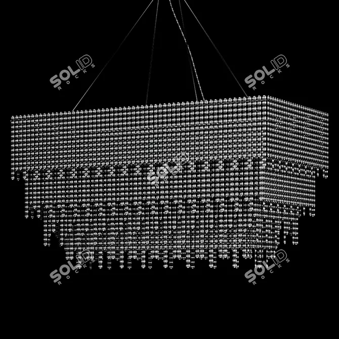 Newport 10928/C Pendant Chandelier 3D model image 2