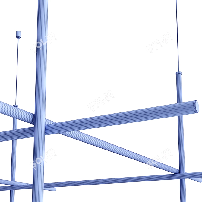 Modern LED Pendant Lamp Collection 3D model image 6