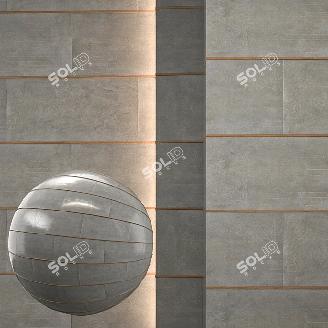 Seamless Stone Texture Pack 3D model image 1