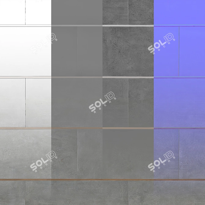 Seamless Stone Texture Pack 3D model image 2