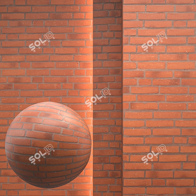 Texture Pack - Seamless Brick Kit 3D model image 1