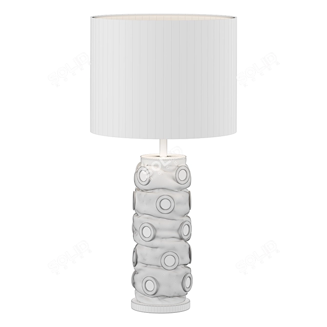 Leather Icon Table Lamp 3D model image 2