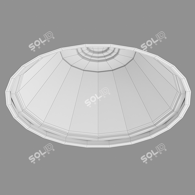 Compact Recessed Downlights for Gypsum Ceilings 3D model image 3