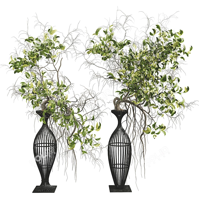 Greenery Paradise Set 24 3D model image 1