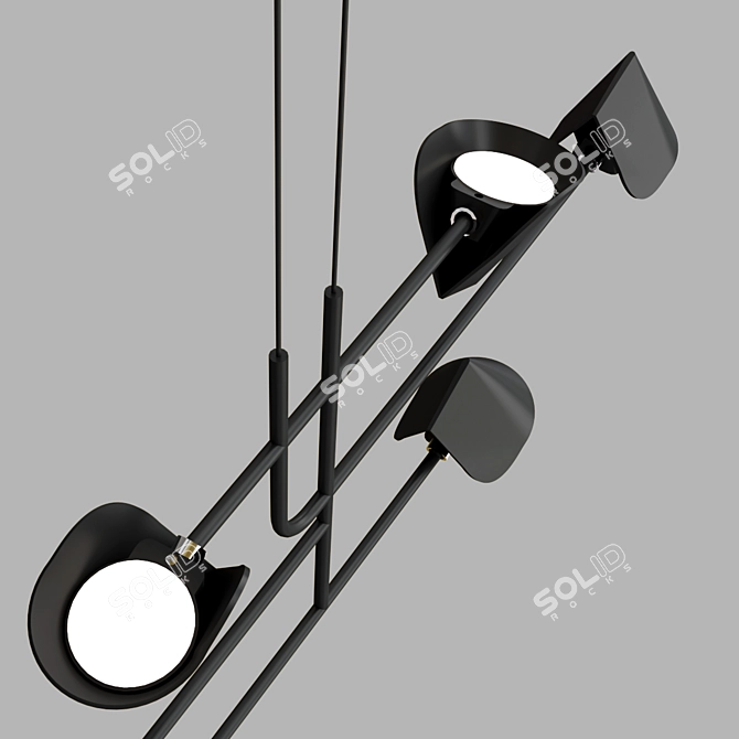  Contempo 7579 LED Suspension 3D model image 2