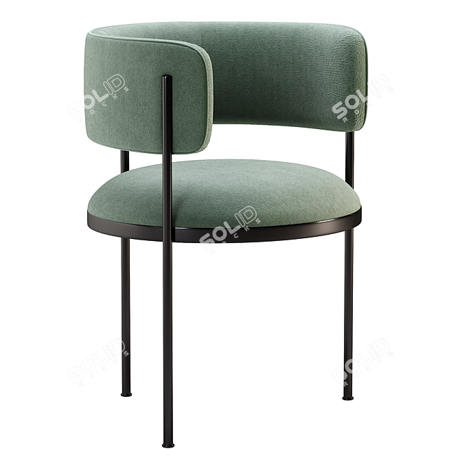 Modern Tub Chair 3D Model 3D model image 3