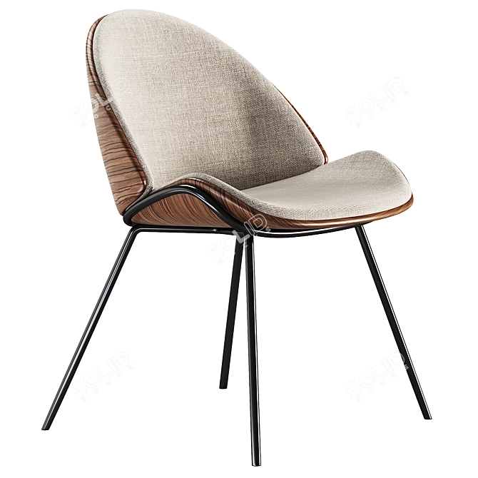 Momocca 3Ds Max Furniture Asset 3D model image 1