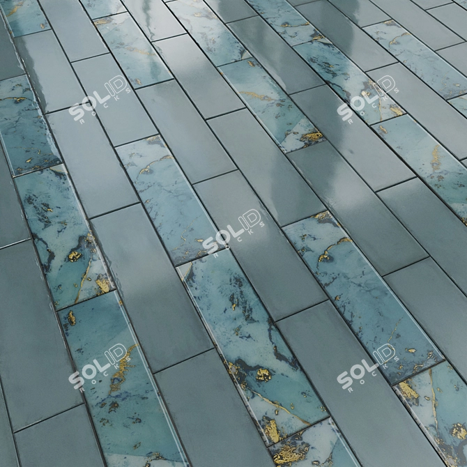 Milano Darsena Blue Decor 3D model image 4