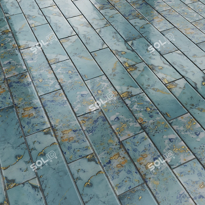 Milano Darsena Blue Decor 3D model image 6