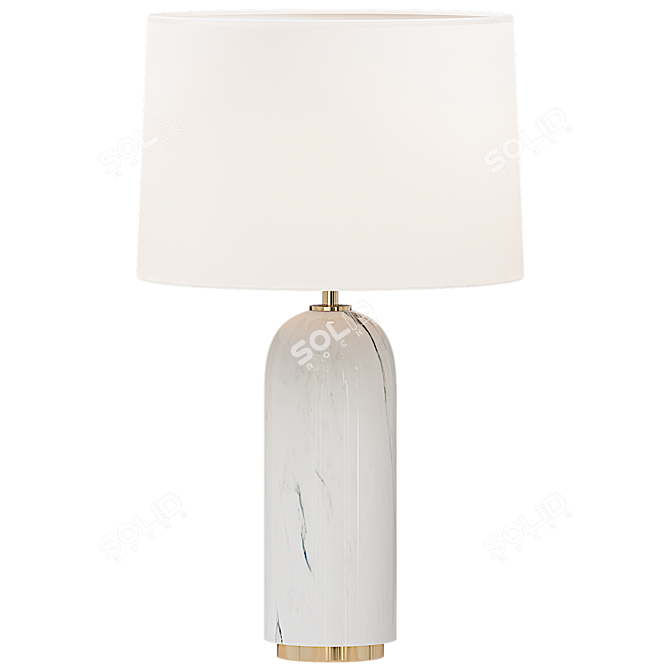 Waterson Modern Table Lamp 3D model image 1