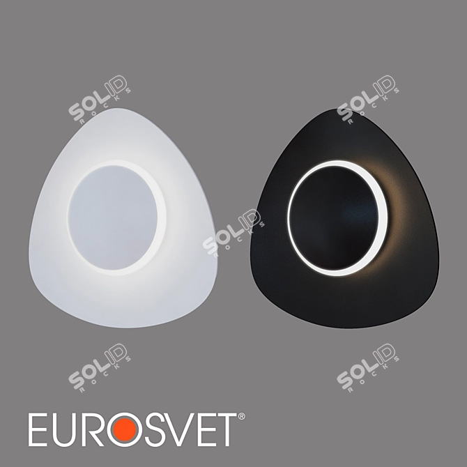 Eurosvet LED Wall Light Scuro 3D model image 3