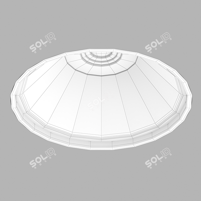 Trimless Recessed Downlight High CRI 3D model image 3