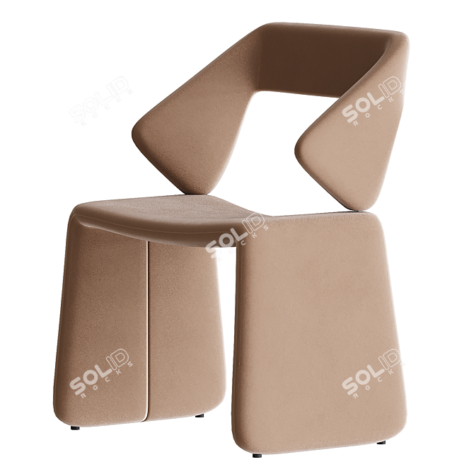 Modern and Elegant Artifort Seating 3D model image 1