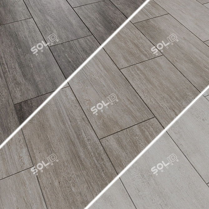 Acacia Ceramic Tiles, Various Colors, 20.1x50.2 cm 3D model image 3