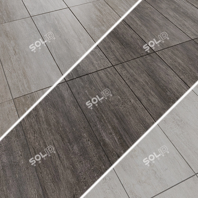 Acacia Ceramic Tiles, Various Colors, 20.1x50.2 cm 3D model image 7