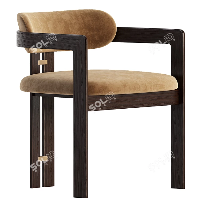 Sleek Kibo Chair 2017 Model 3D model image 2