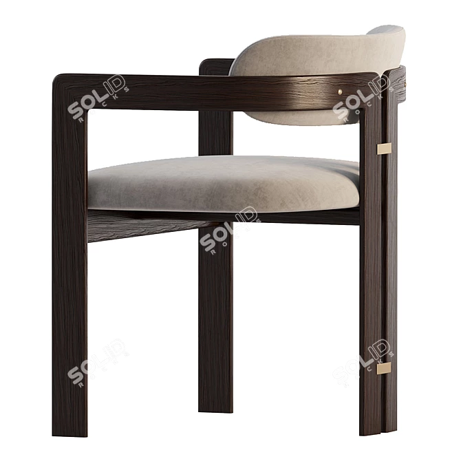 Sleek Kibo Chair 2017 Model 3D model image 4