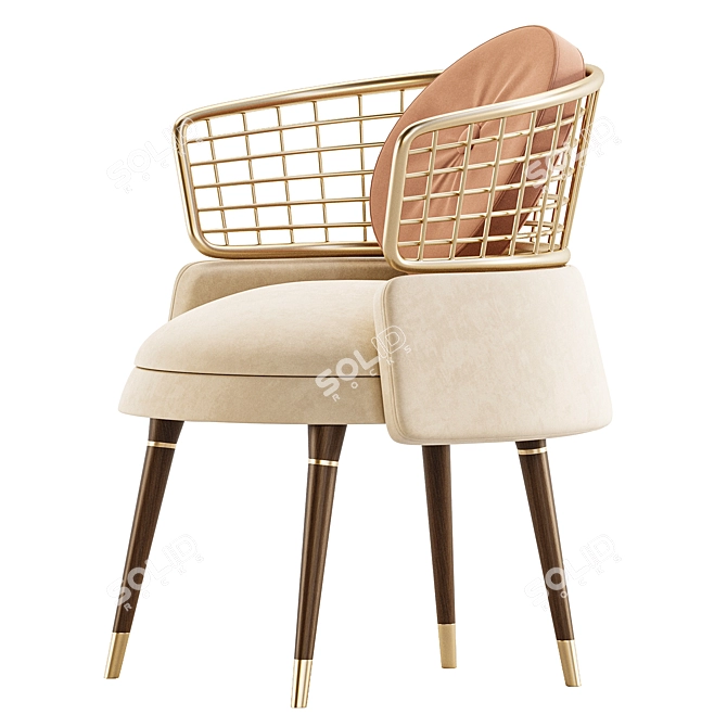 Modern Frida 2017 Chair 3D model image 3