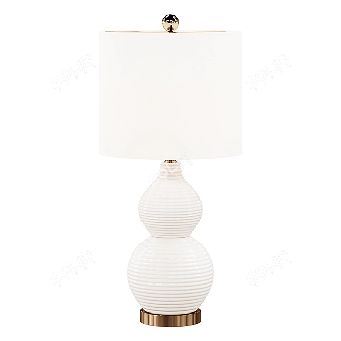 Emery Mosaic Table Lamp | TBL4281A 3D model image 1