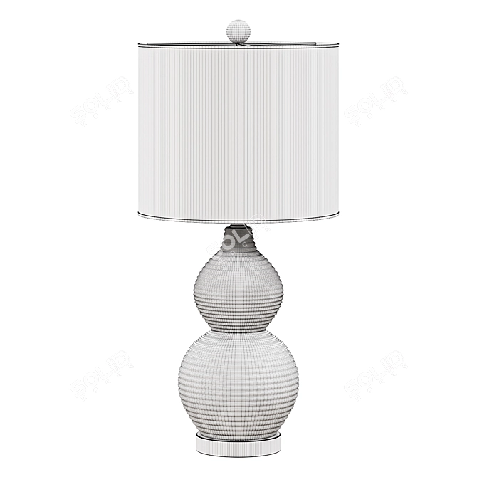 Emery Mosaic Table Lamp | TBL4281A 3D model image 2