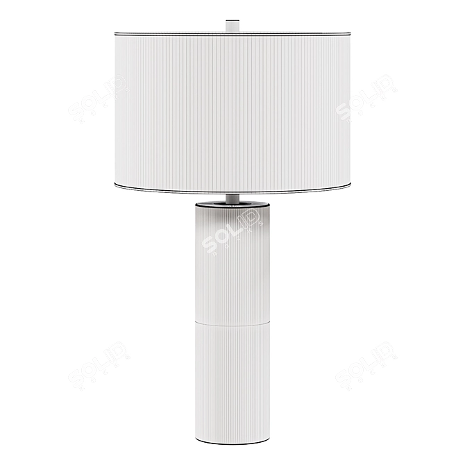 Transitional Fulton Table Lamp 3D model image 2