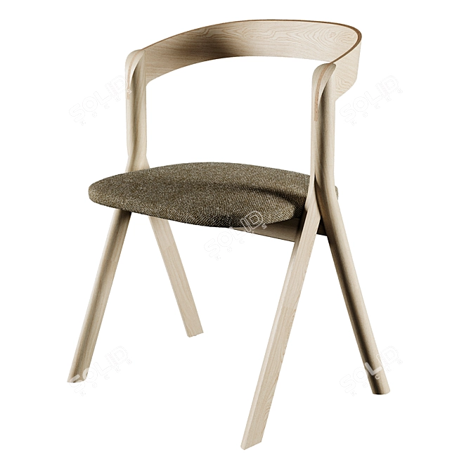 Modern Miniforms DIVERGE Chair 3D model image 1