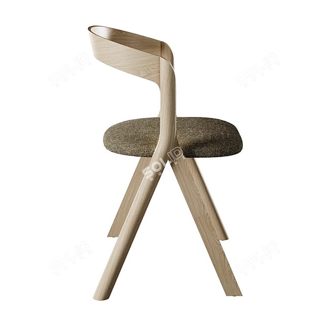 Modern Miniforms DIVERGE Chair 3D model image 3