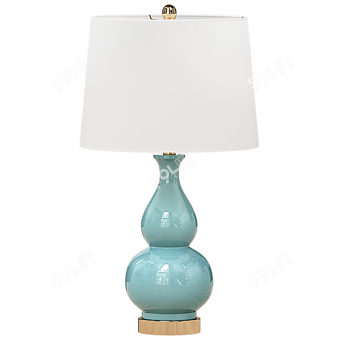 USB Table Lamp Frederick 3D model image 1