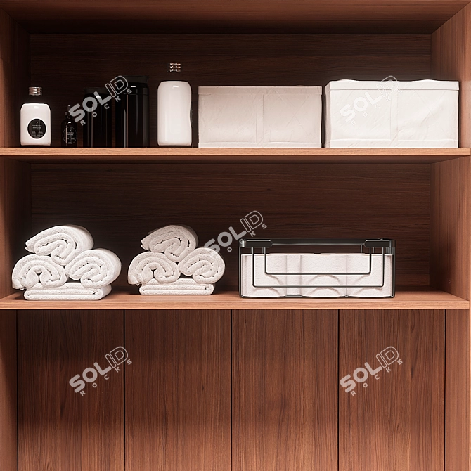 Laundry Room Decor Set 3D model image 3