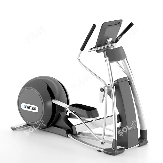 High-Quality Precor Gym Equipment 3D model image 2