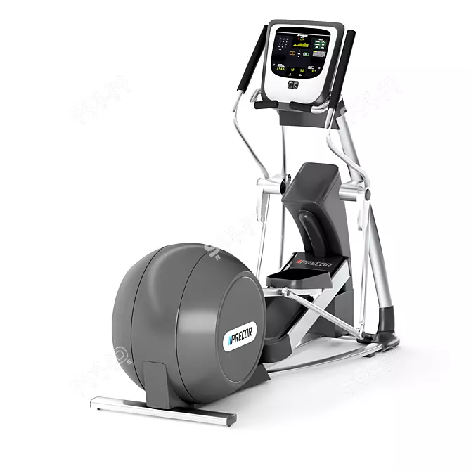 High-Quality Precor Gym Equipment 3D model image 3