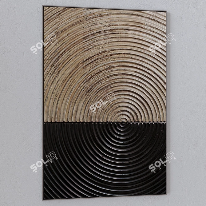 Premium Wall Art Frames Collection 3D model image 3