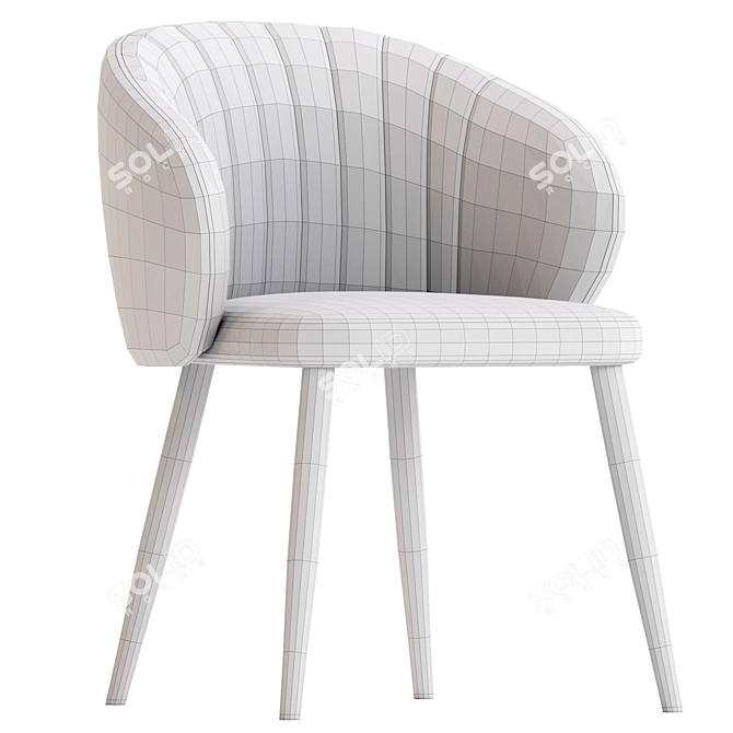 Elegant Swivel Chair Collection 3D model image 5