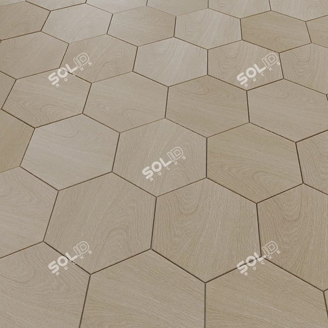 Brenta Beige Light Ceramic Tiles 3D model image 3