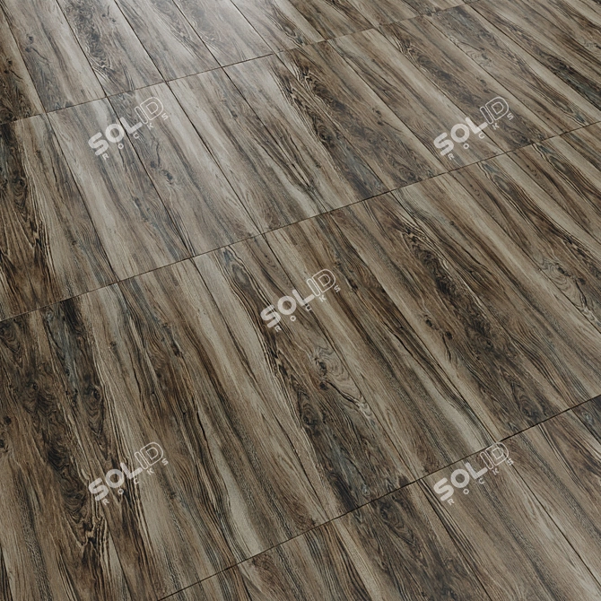 Duvr Ceramic Edge Tiles 20x80 3D model image 1