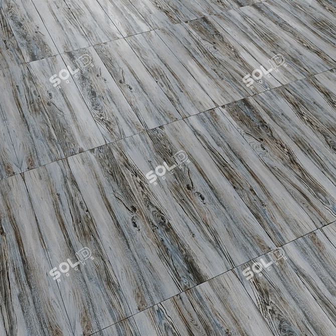 Duvr Ceramic Edge Tiles 20x80 3D model image 2