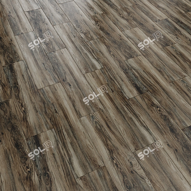 Duvr Ceramic Edge Tiles 20x80 3D model image 4