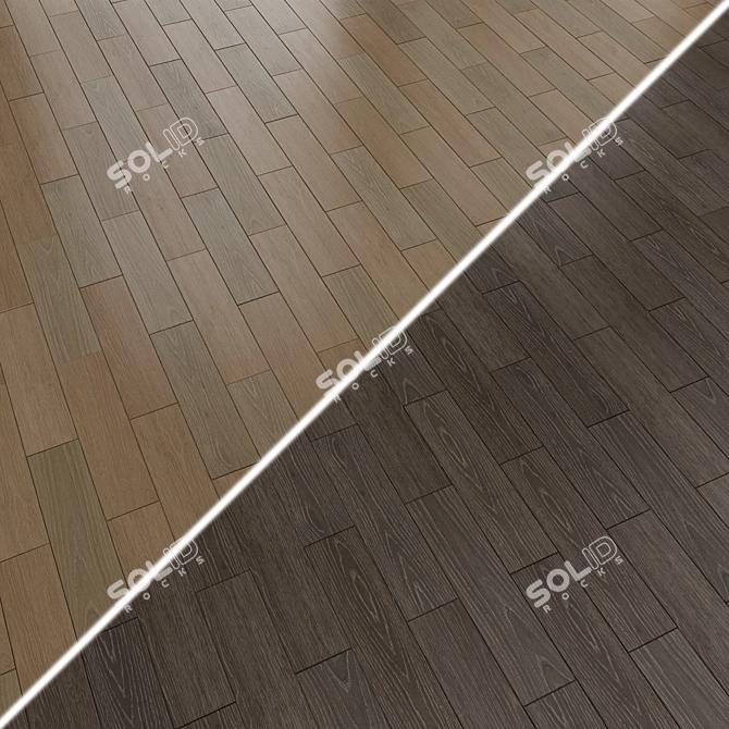 Matte 9.9X40.2 Listone Tiles 3D model image 3