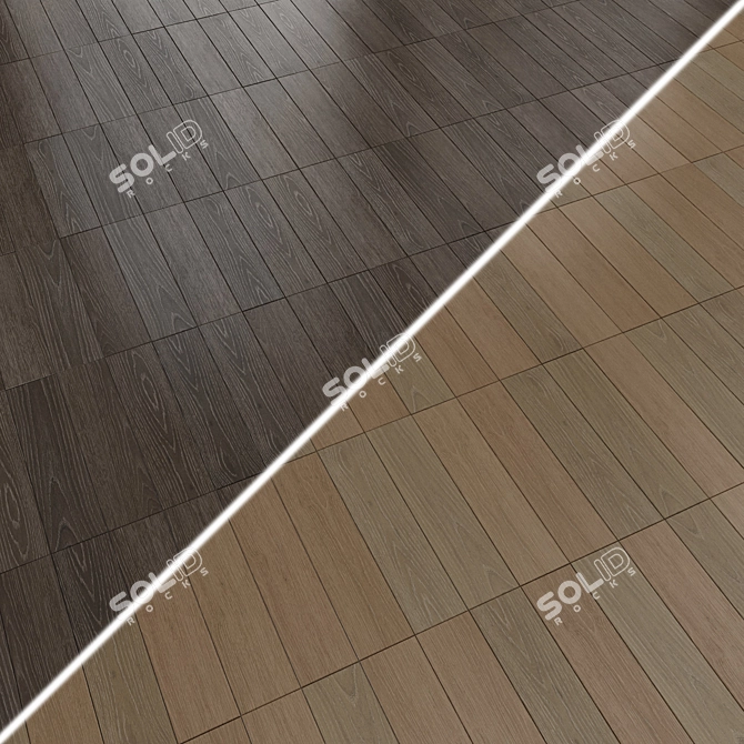 Matte 9.9X40.2 Listone Tiles 3D model image 7