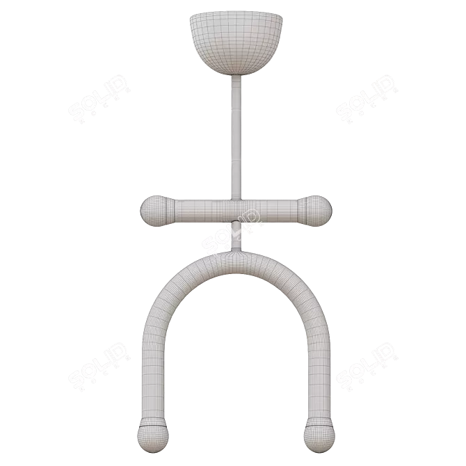  Sleek Modern BAGGE B Model 3D model image 3