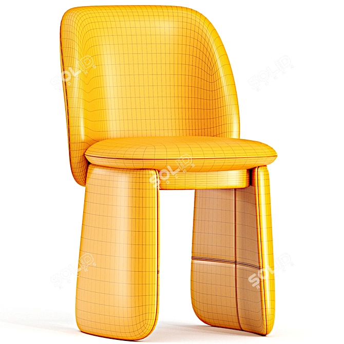 Modern Evie Chair for Sale 3D model image 4